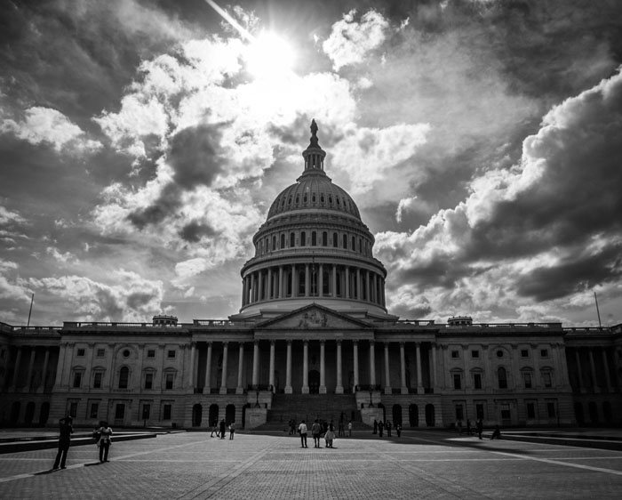 capitol black white