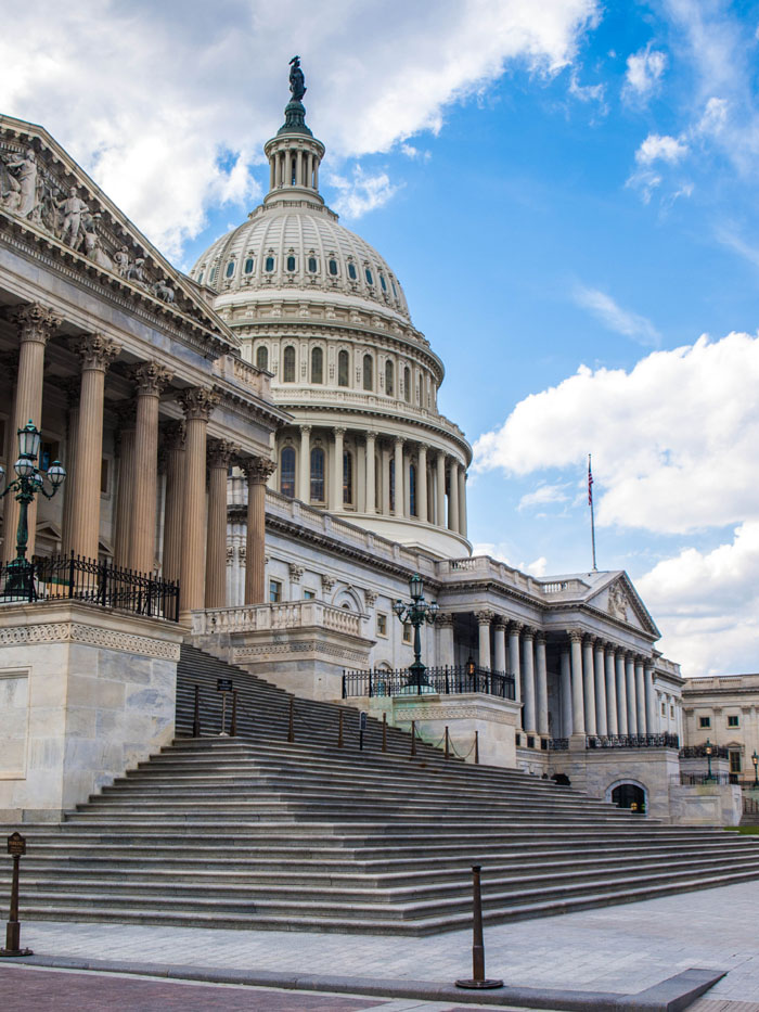 capitol on a sunny day