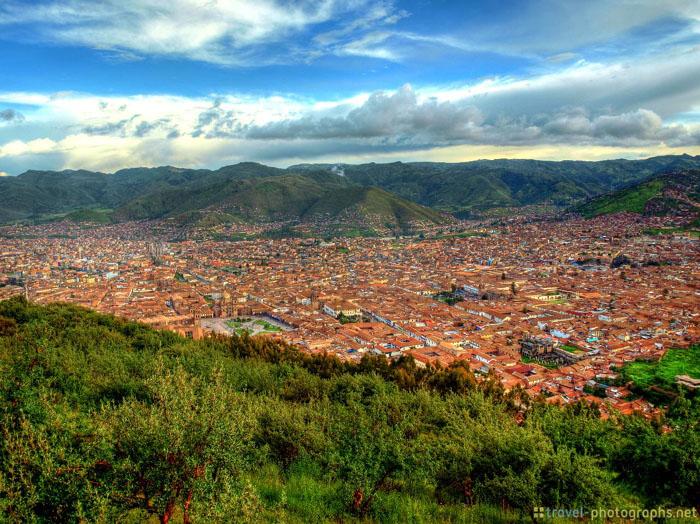 peru cuzco from above hdr