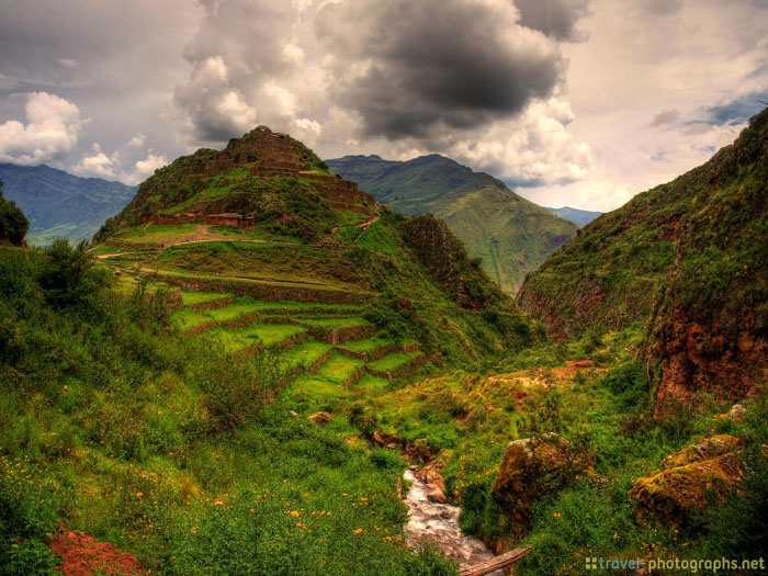 pisaq pisac ruins hdr photography