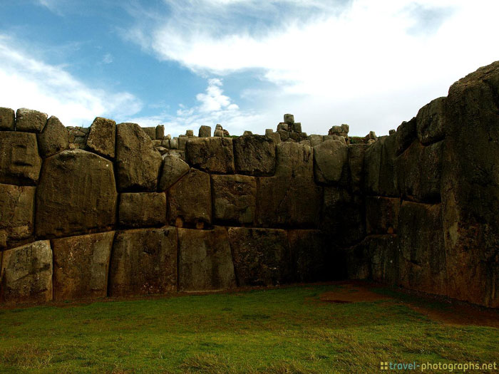 sacsayhuaman ruins near cuzco peru